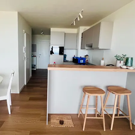 Appartement Gezellige Met Uniek Zeezicht La Panne